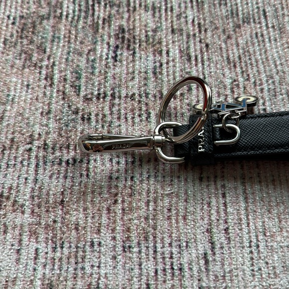 Prada Saffiano Leather Keychain - Picture 2 of 2